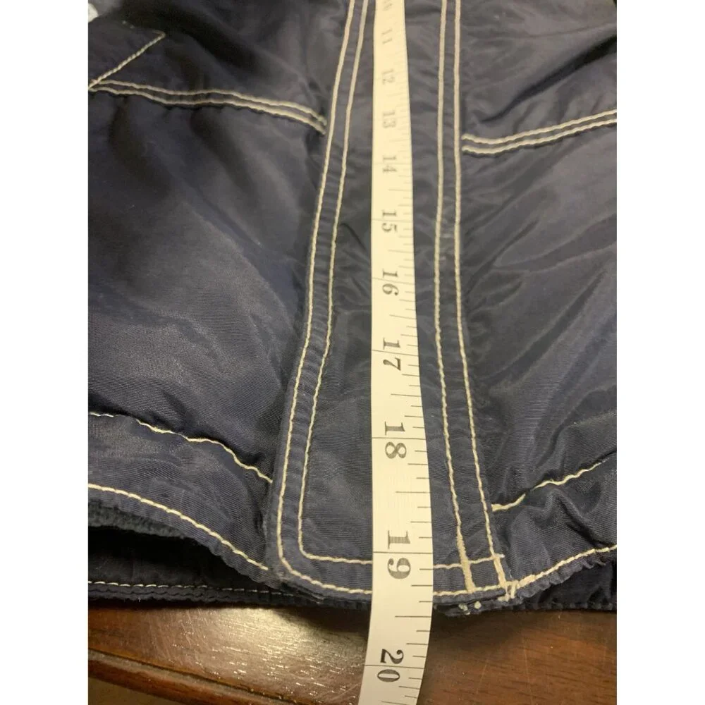 Mini Boden Navy Blue Kids Jacket with Light Blue Lining
